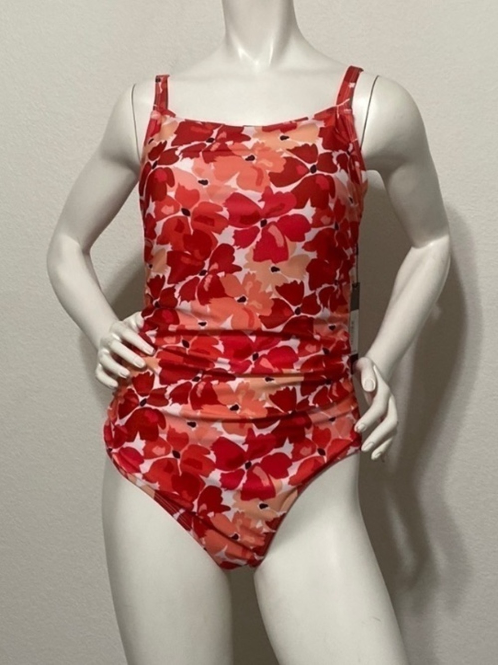 Catherine Malandrino NEW Vacation Resort Wear Beach One Piece Swimsuit Size L